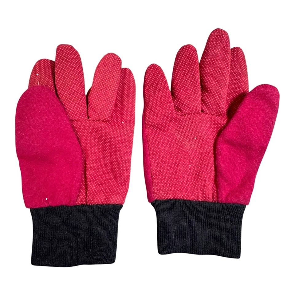Arizona Cardinals Logo Knit Gloves By Forever Collectibles Red & Black Polyester - Image 3 of 4