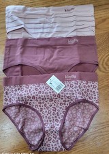 Kindly Yours Dusty Rose Womens Sustainable Seamless Hipster 3-Pack YOU PICK