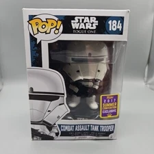 Funko Pop! Star Wars Combat Assault Tank Trooper #184 2017 SUMMER NONMINT BOX