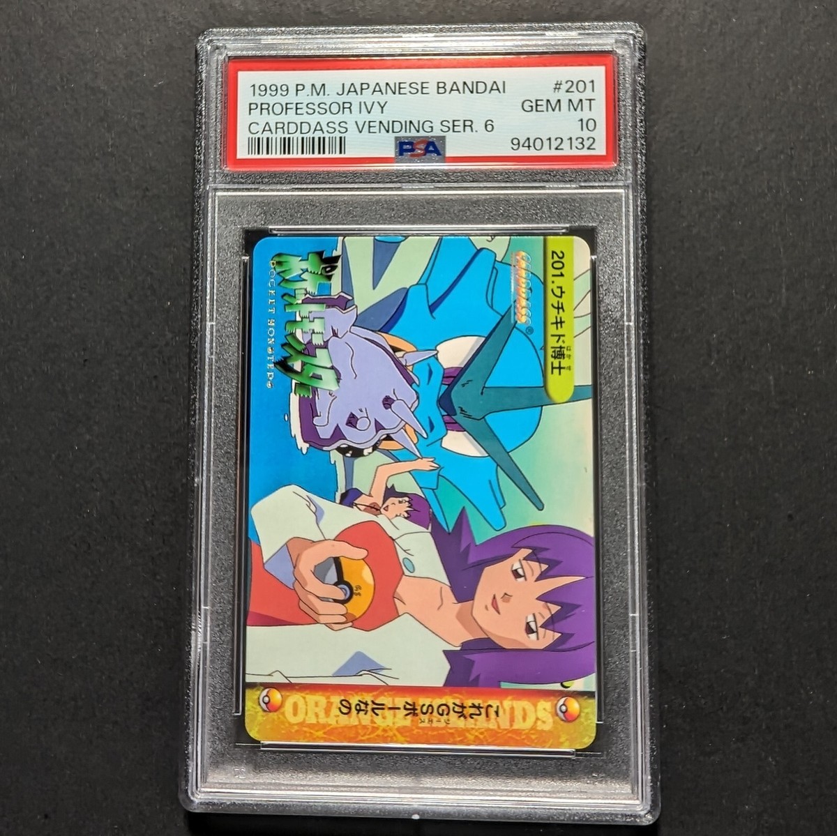 BANDAI ポケモンカードダス 1999 Gyarados Professor Ivy Pokemon Carddass Bandai Anime Collection