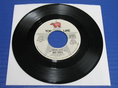Bee Gees - Boogie Child /Nights On Broadway - 70s Pop 45 VG+ VINYL RECORD