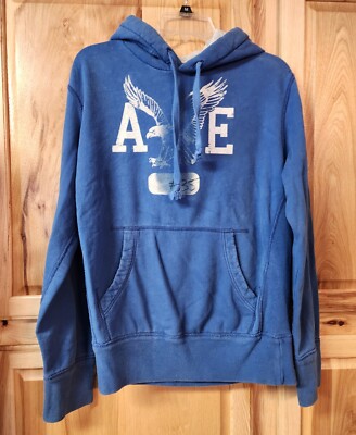American Eagle Hoodie Men’s Size XS Long Sleeve Pullover Hooded Sweatshirt  AE