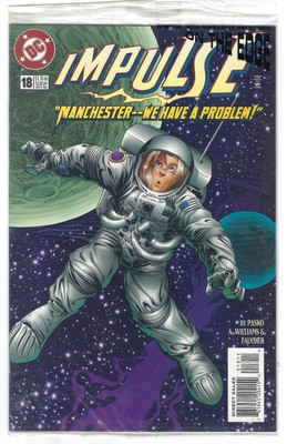 Impulse #18 - Impulse thwarts a plot to use virtual reality implants!  NEW