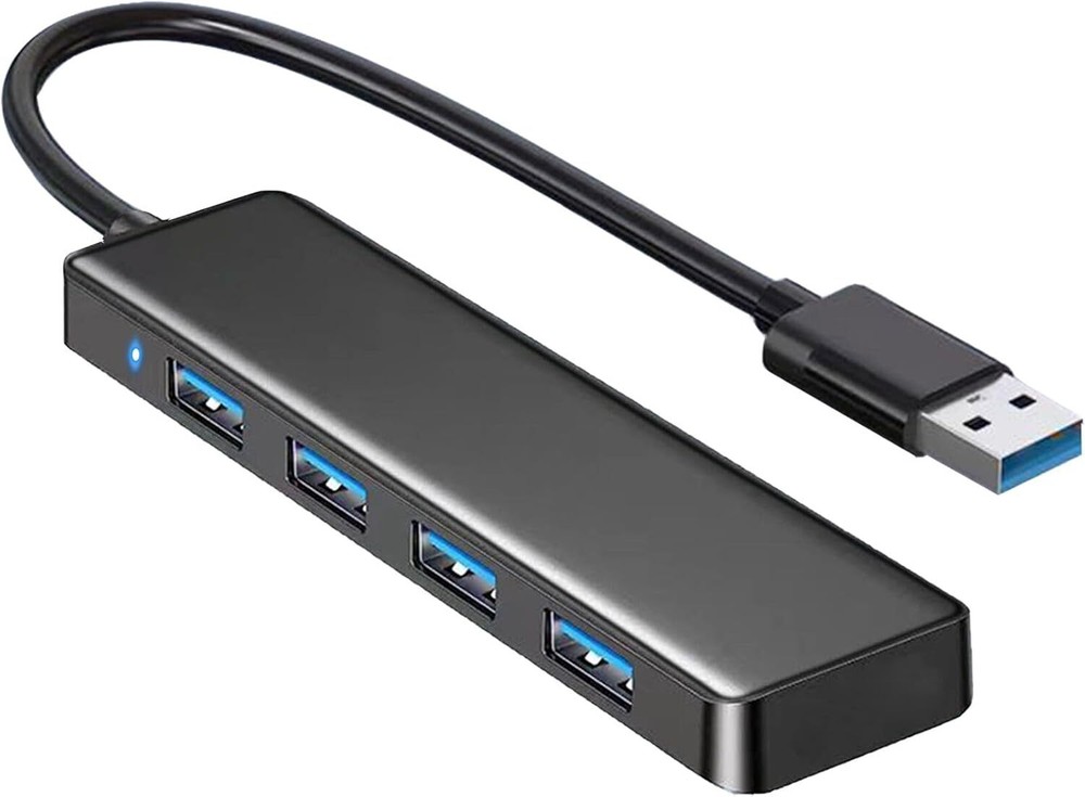 VIENON 4-Port USB 3.0 Hub for Laptop PC Xbox with Fast Data Transfer