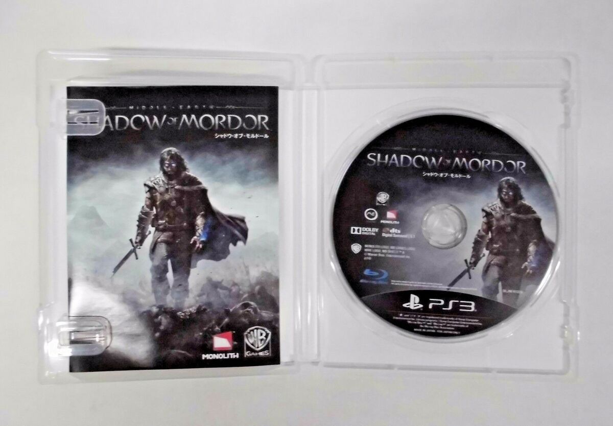 PlayStation3 -- Shadow of Mordor -- PS3. JAPAN GAME. 63095