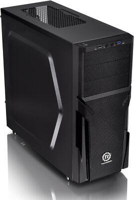 Thermaltake CA-1B2-00M1NN-00 Versa H21 Mid-tower Chassis - Black - Steel