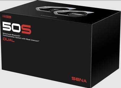 SENA 50S- Dual BT Communication Systems With Harmon Kardon Audio 4402-0901