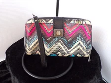 Wallet Wristlet THE SAK Hasley Coated Aztec Print Envelope