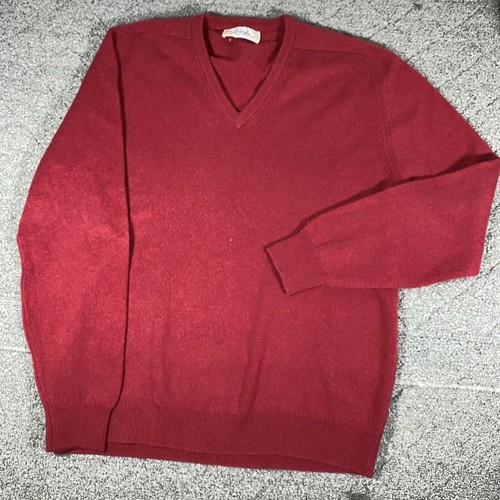 Pringle of Scotland V-Neck Sweater Red 