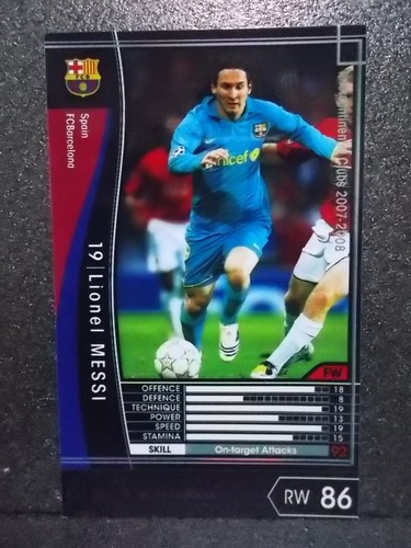 Panini Footista WCCF Lionel MESSI - Picture 7 of 39