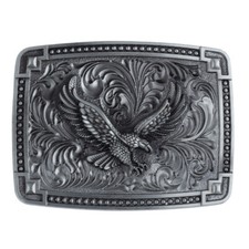 Retro New Men's Western Cowboy Board Buckle Versatile Belt Buckle