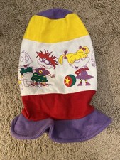 Vintage 90s Nickelodeon Rugrats Tall Felt Stovepipe Hat Tommy Angelica Chuckie