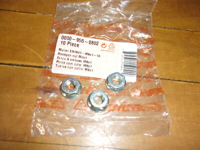 3 Pack Stihl OEM Flywheel Nut's (3) 290 310 250 044 390 0000-955