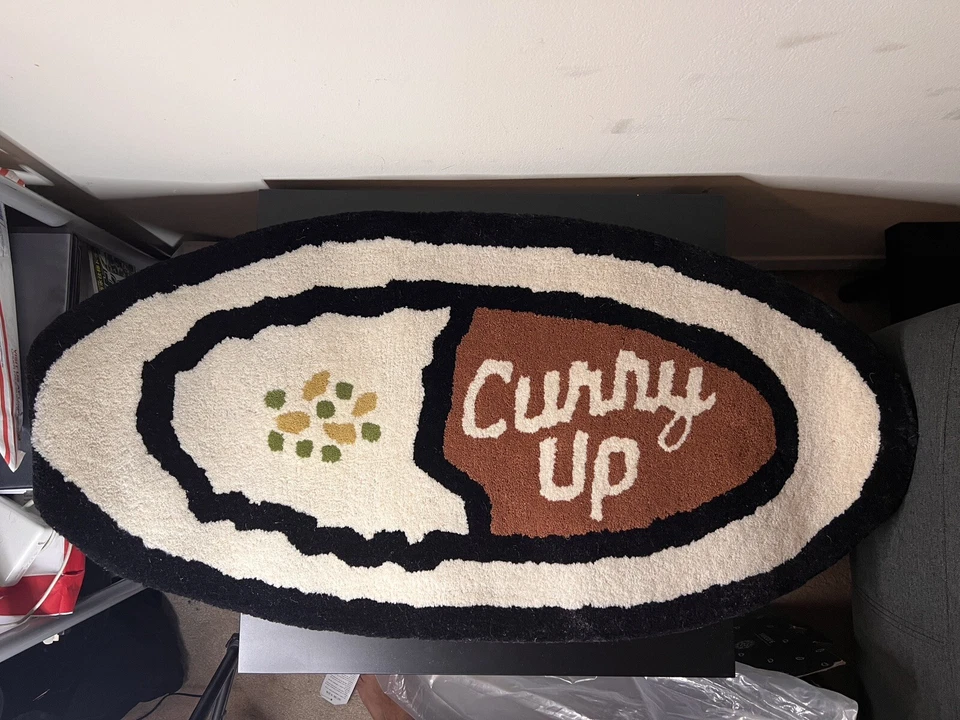 Human Made Curry Up Rug size Small Nigo Food Restaurant Tiger Bea
