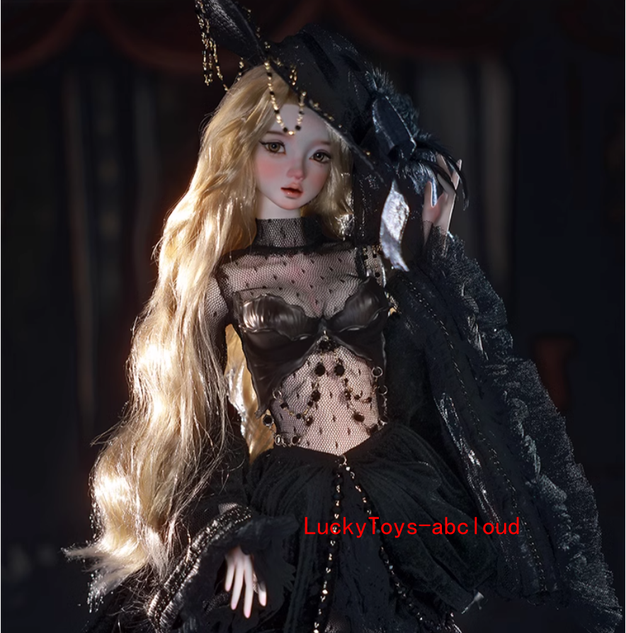 BJD Dark Wind Dark Gothic Noble Girl Doll 1/3 Resin Ball Jointed