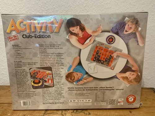 Activity Club Edition - Piatnik - NUEVO Y EMBALAJE ORIGINAL - A partir de 18 años - caja dañada - Imagen 2 de 6