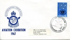 1967 Aviation Exhibition - Pictorial postmark APM2450
