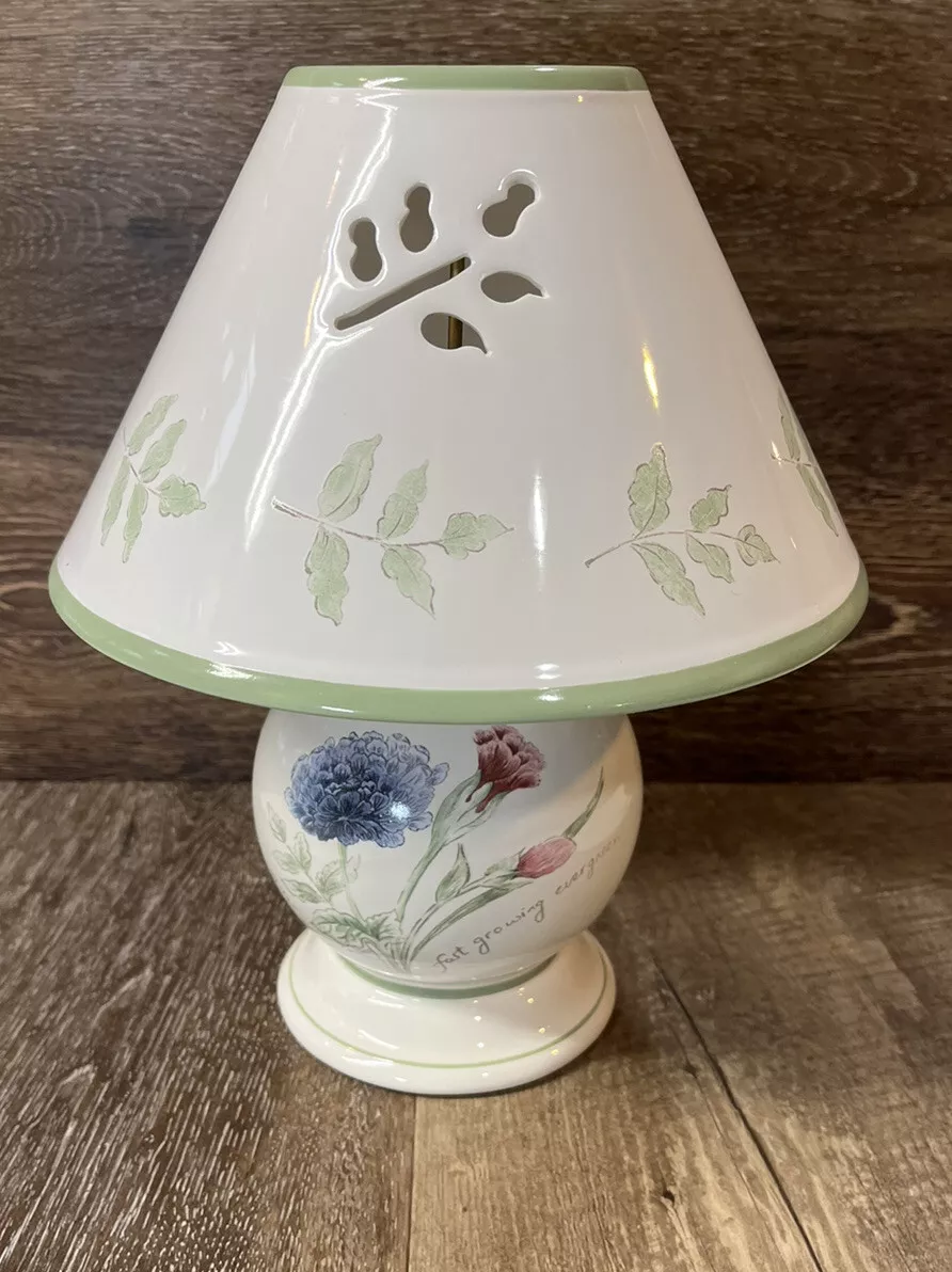 Lenox Artist Sketchbook Candle Lamp in Original Box