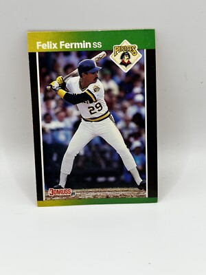 1989 Donruss - #565 Felix Fermin