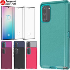 For Samsung Galaxy Note10/Note10 Plus 5G Shockproof Case Cover / Tempered Glass