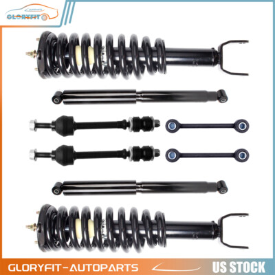 F+R Complete Struts Shocks For 2006-2009 Mitsubishi Raider 4WD Sway Bar 8 Pcs