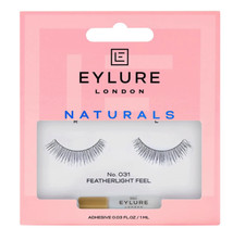 Eylure London Naturals No 031 Featherlight Feel Eyelashes New In Box - 5 Wears