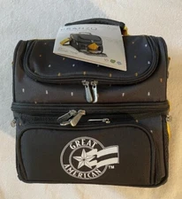 Picnic Time  Pranzo Lunch Tote with cutlery Set, Great American labeled ,New