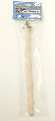 PARROT WIZARD NU Perch Small - Comfortable Cage Perch for Parakeet, Loveird, Cockatiel