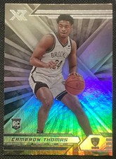 2021-22 Panini Chronicles Cameron Thomas #375 XR RC Nets