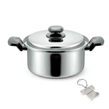 J-Kitchens 22Cm Double-Handled Pot With Water And Health Function, Gas/Ih , Mad_