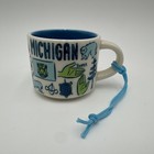 Michigan Starbucks MINI Been There Series Coffee Mug Cup 2019 Great Lakes 2oz