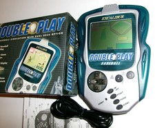 HANDHELD DOUBLE PLAY ELECTRONIC GAME BASEBALL EXCALIBUR New in Box Tested ok
