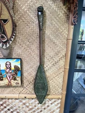 New 3’ PNG Papua New Guinea Style Paddle Tiki bar Decor Oceanic P10