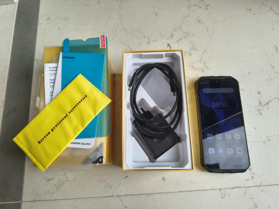 DOOGEE S100 Pro 256GB ROM 20GB RAM(12+8GB) Giallo - Immagine 3 di 4