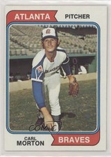 1974 Topps Carl Morton #244 08is