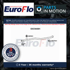 Exhaust Pipe fits PEUGEOT PARTNER 1.9D Centre 96 to 15 EuroFlo Quality New
