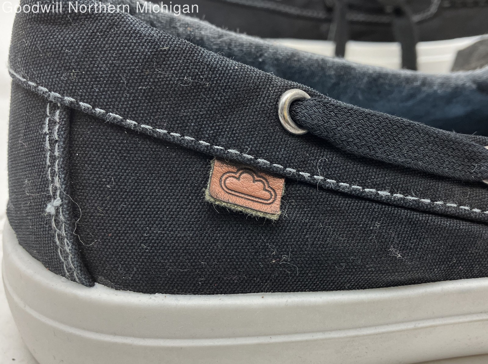 Project Cloud Black Solid Casual Shoes Women 8.5 - image 3