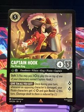 Captain Hook - The Pirate King 109/204 Reign of Jafar Regular Disney Lorcana