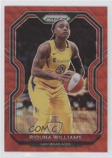 2021 Panini Prizm WNBA Ruby Wave Prizm Riquna Williams #38 0i7n