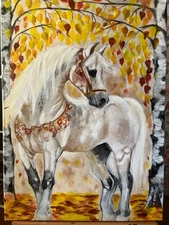 картина лошадь