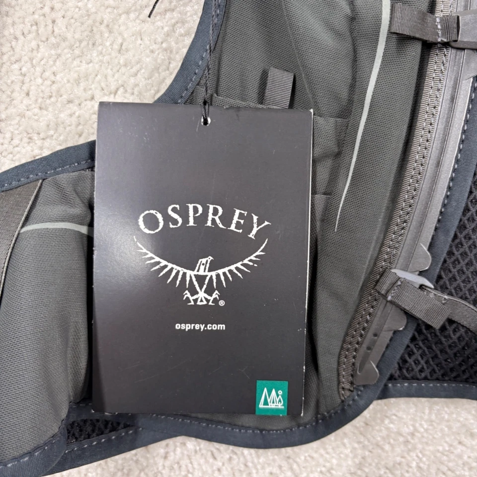 Chaleco de hidratación para correr Osprey Duro 6L para hombre talla M/L carbón NUEVO CON ETIQUETAS Foto 2 de 4
