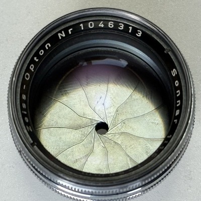 N Mint] Zeiss Opton 50mm 5cm f1.5 T Sonnar Lens for Contax