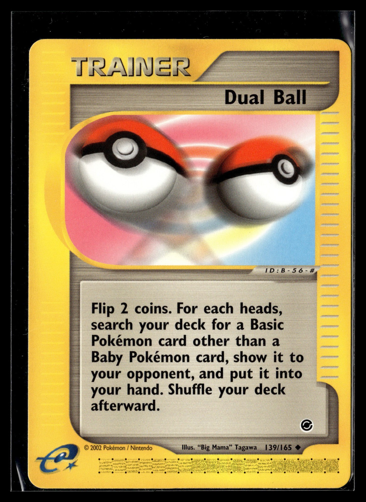 Pokemon TCG Expedition #139/165 Dual Ball NM