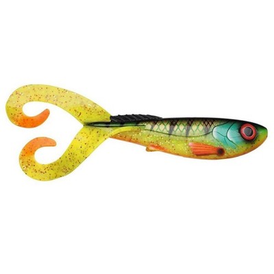 Abu Beast Twintail 21 cm/74 g. Gummiköder Hecht Wels Doppelschwanz Twister Bigba