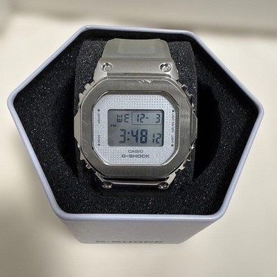 Casio G-Shock GM-S5600SK-7DR Clear Silver Stylish Durable Watch | eBay