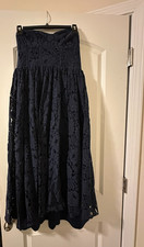 Lulu's Strapless Crochet Dress