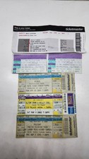 Concert Ticket Stubs lot 90s 2000s Prince Elton John Billy Noel kiss the marine