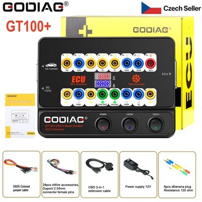 GODIAG GT100+ GT100 Pro OBDII Breakout Box with Electronic Current Display EU