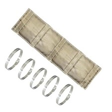 Titanium Pipe Heat Shield 6" x 24.4'' Exhaust Heat Shield Motorcycle Heat