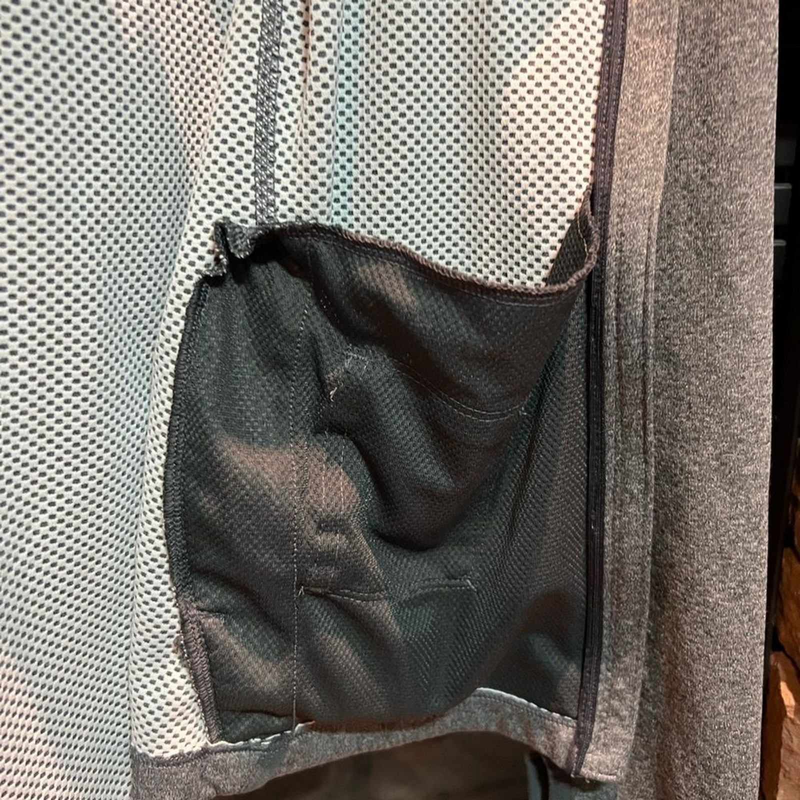 Nike Heather Gray Performance Jacket - image 5